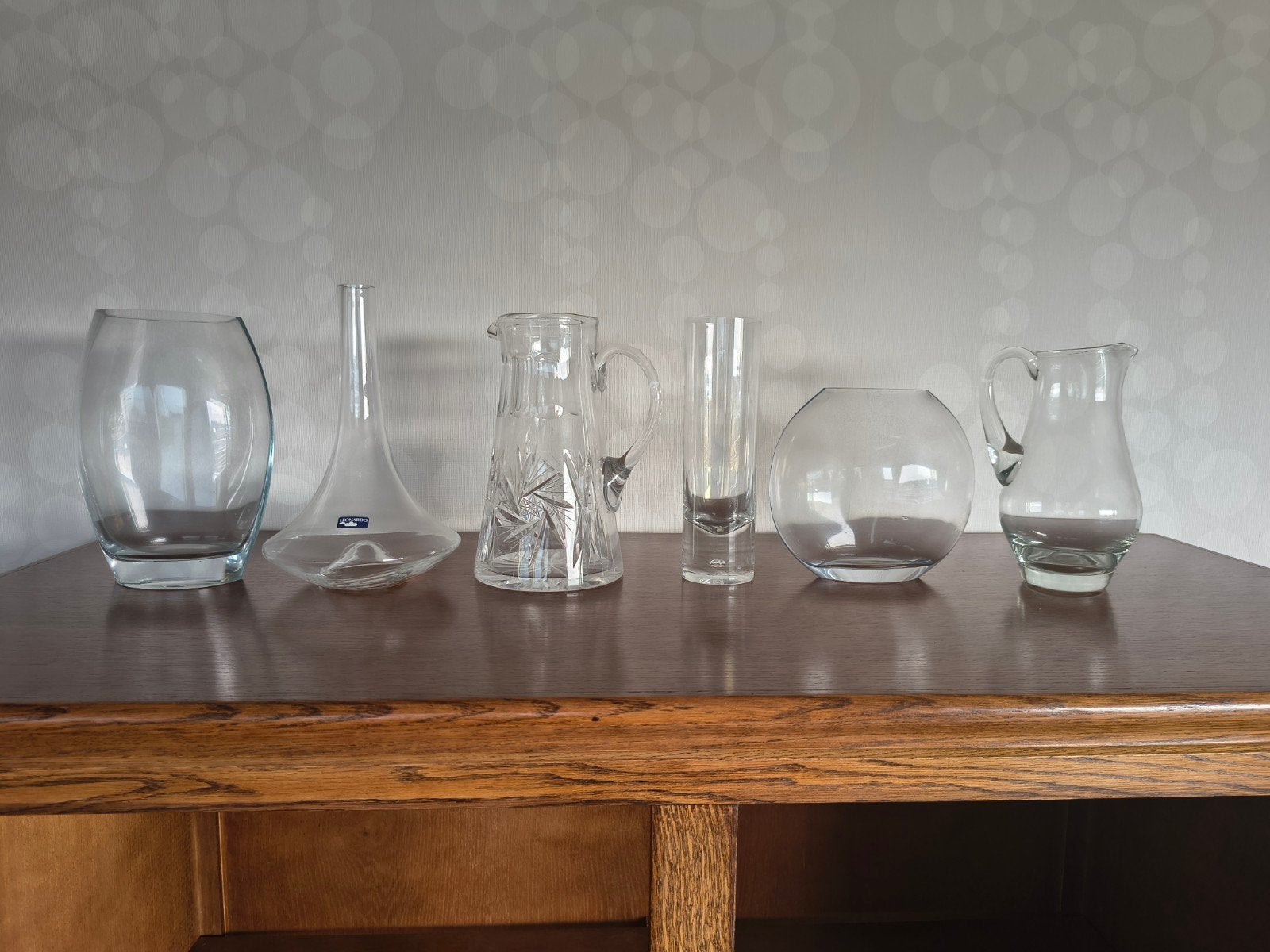 Allerlei vazen in glas, Verzamelen, Ophalen of Verzenden