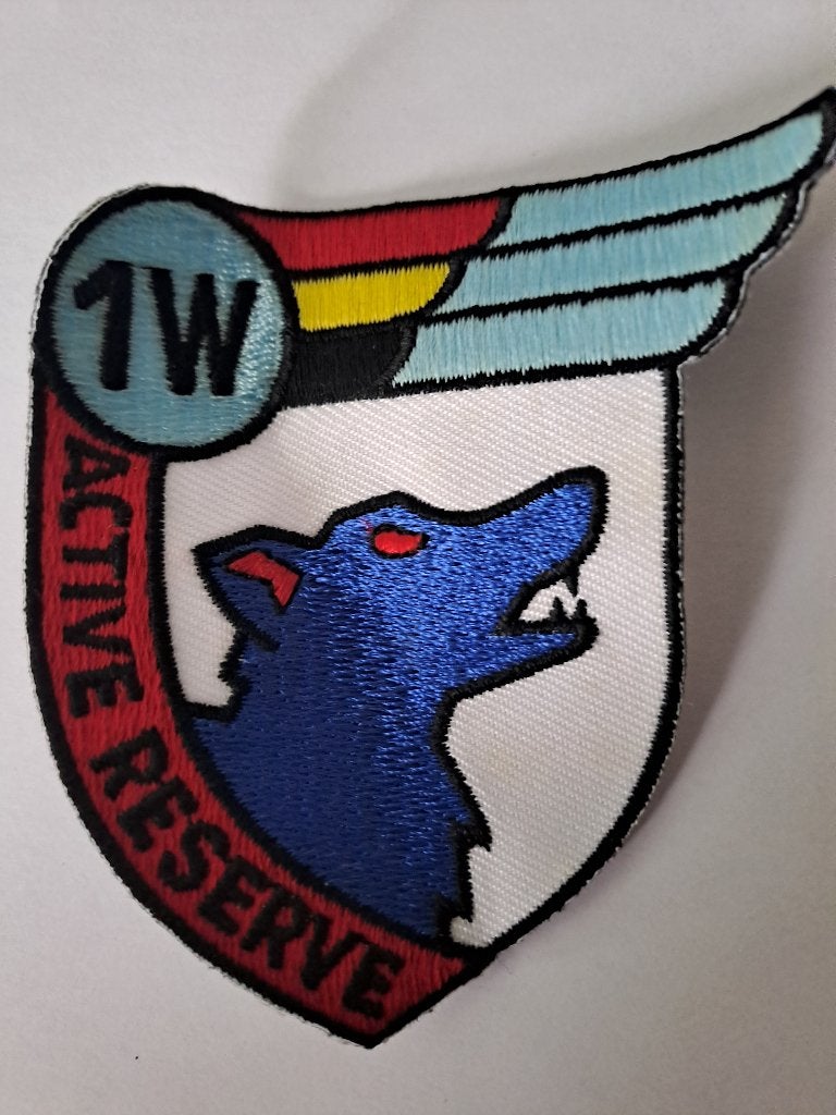 1ste wing Active Reserve mouwembleem, Ophalen, Luchtmacht, Embleem of Badge