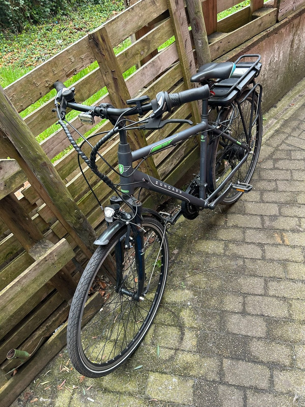 Elektrische fiets met werk, Enlèvement, Comme neuf