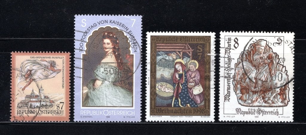 OOSTENRIJK Lot 1998 gestempeld, Postzegels en Munten, Postzegels | Europa | Oostenrijk, Verzenden, Gestempeld