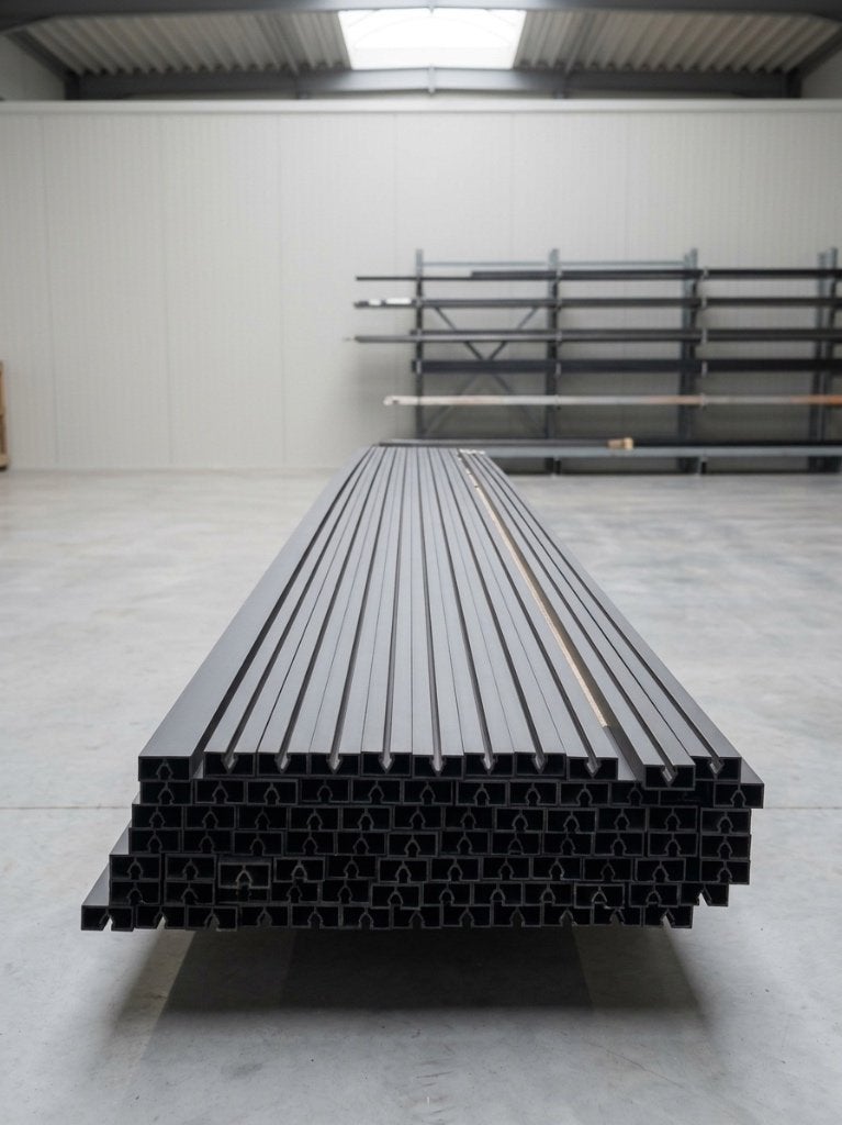 Aluminium gevelbekleding 20x40 (RAL9005), Doe-het-zelf en Bouw, Platen en Panelen, Ophalen of Verzenden, Nieuw, Overige materialen