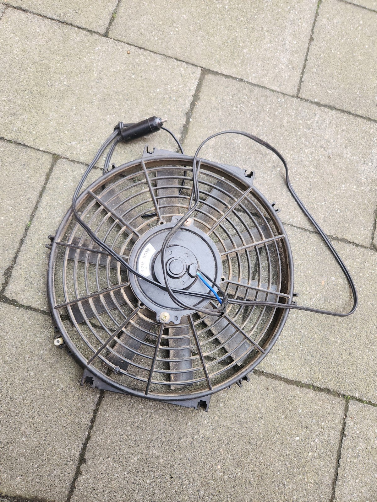 ventilator 12V 80W, Ophalen, Gebruikt, Ventilator