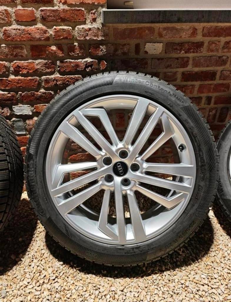 Originele Audi 20 inch winterset in zeer mooie / nieuwstaat., Auto-onderdelen, Banden en Velgen, Ophalen, Velg(en), Winterbanden