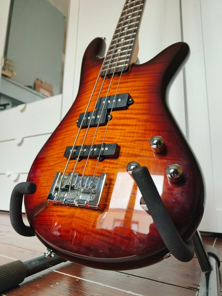 Spector Legend 4 Standard Tobacco Sunburst, Muziek en Instrumenten, Snaarinstrumenten | Gitaren | Bas, Ophalen, Zo goed als nieuw