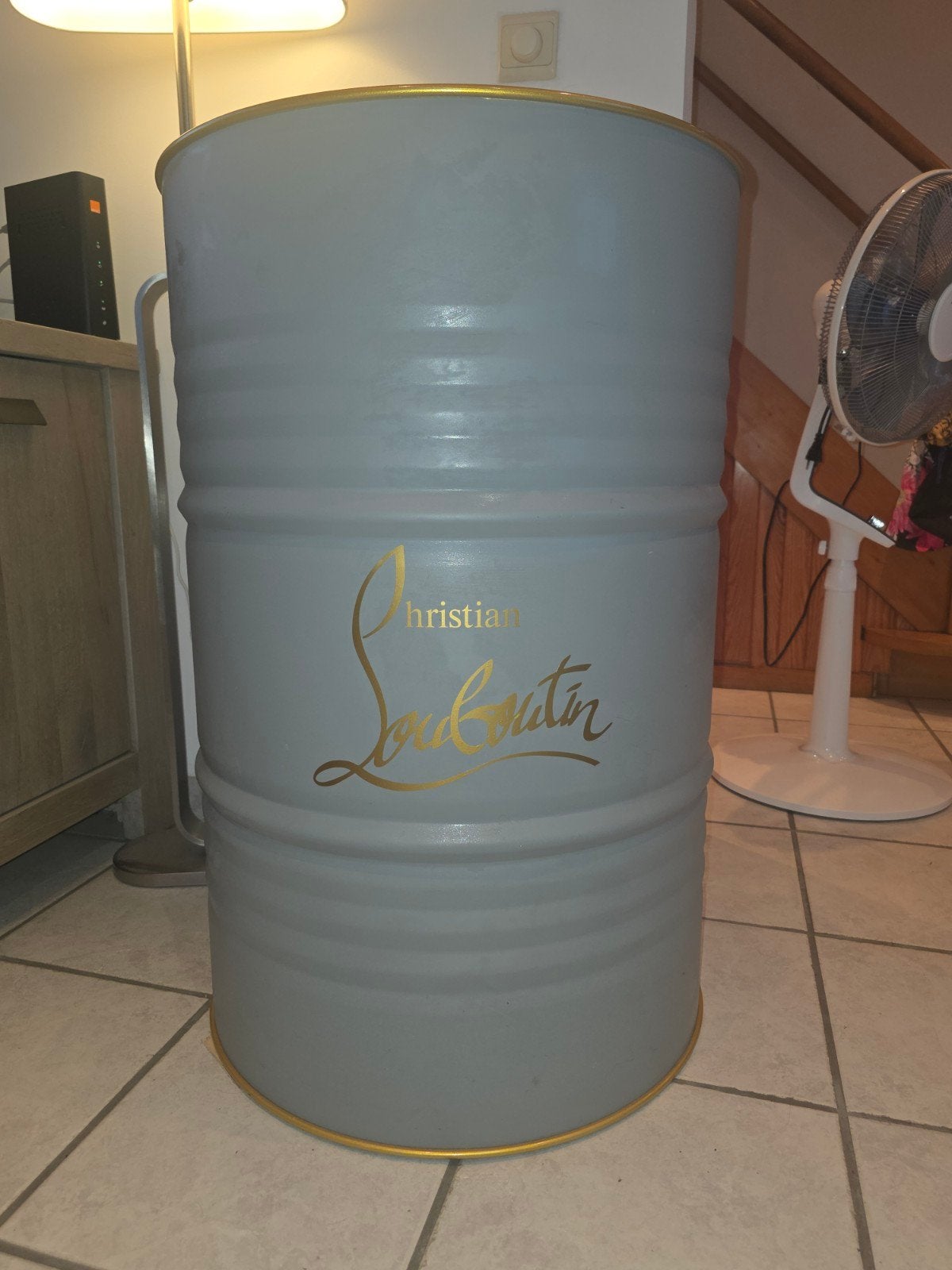 Fut baril tonneau decoratif, Maison & Meubles, Enlèvement