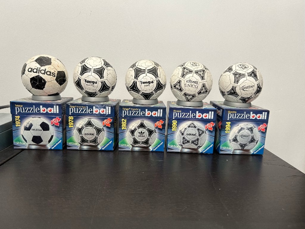 Ravensburger Puzzleball voetbal (WK/EK) - 60 puzzelstuks, Hobby en Vrije tijd, Ophalen of Verzenden, Minder dan 500 stukjes, Zo goed als nieuw