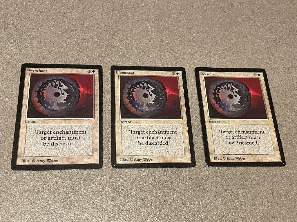 Magic kaart disenchant, Hobby & Loisirs créatifs, Jeux de cartes à collectionner | Magic the Gathering, Enlèvement ou Envoi, Comme neuf
