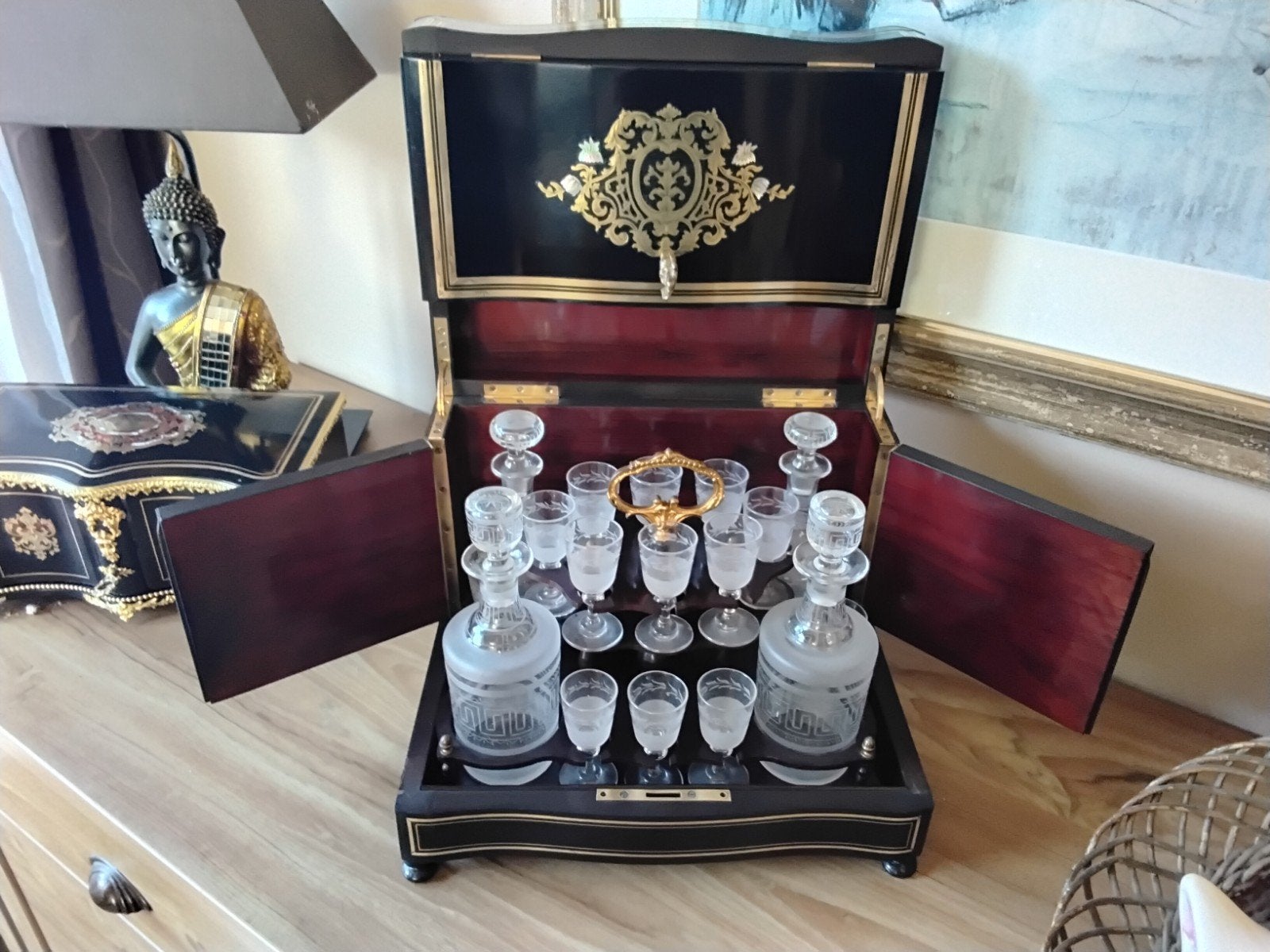 Zeer mooie kelder in Ligeurs Napoleon 3, Ophalen of Verzenden