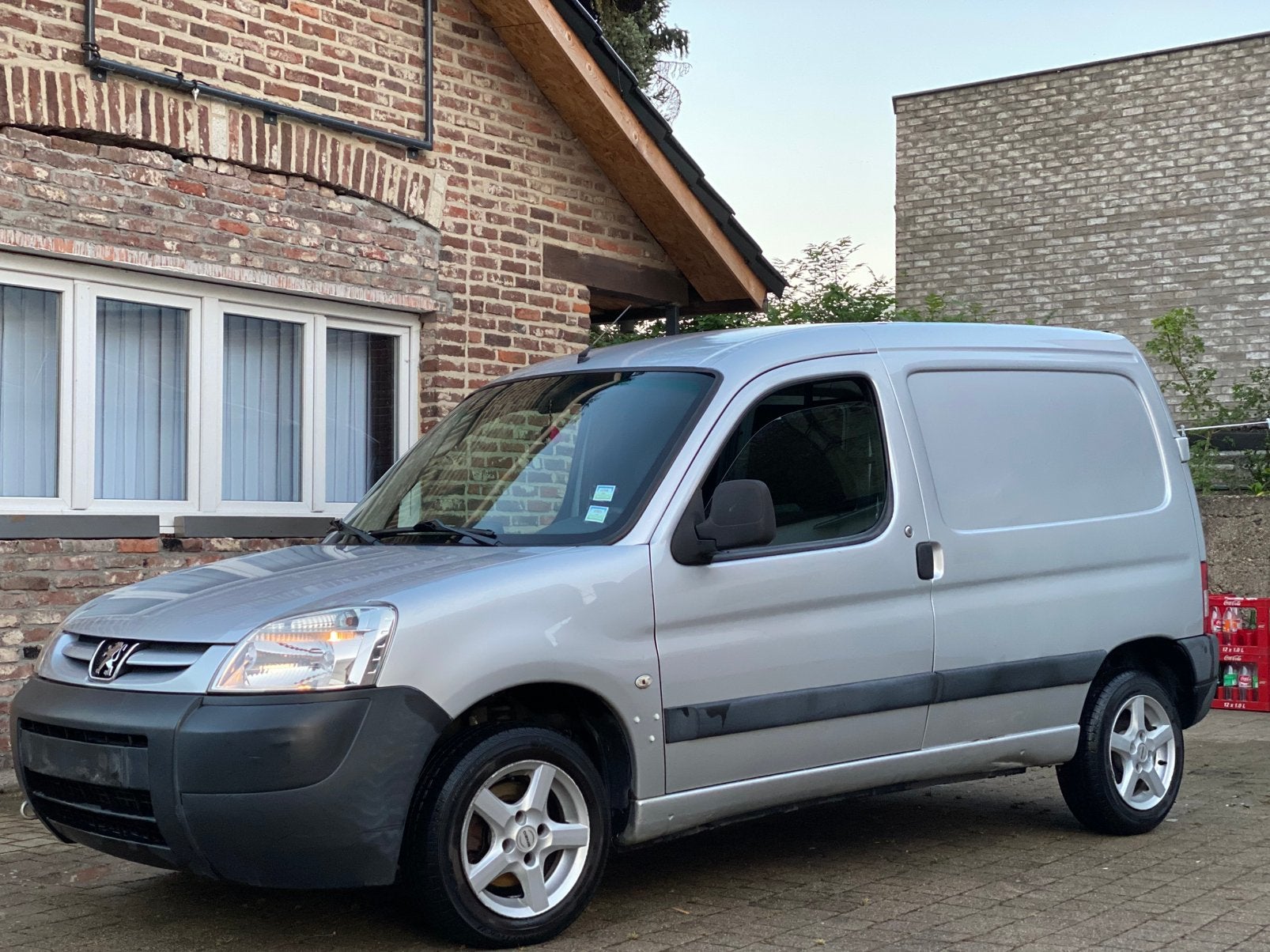 Peugeot Partner, Zwart, Particulier, Euro 4, Zilver of Grijs
