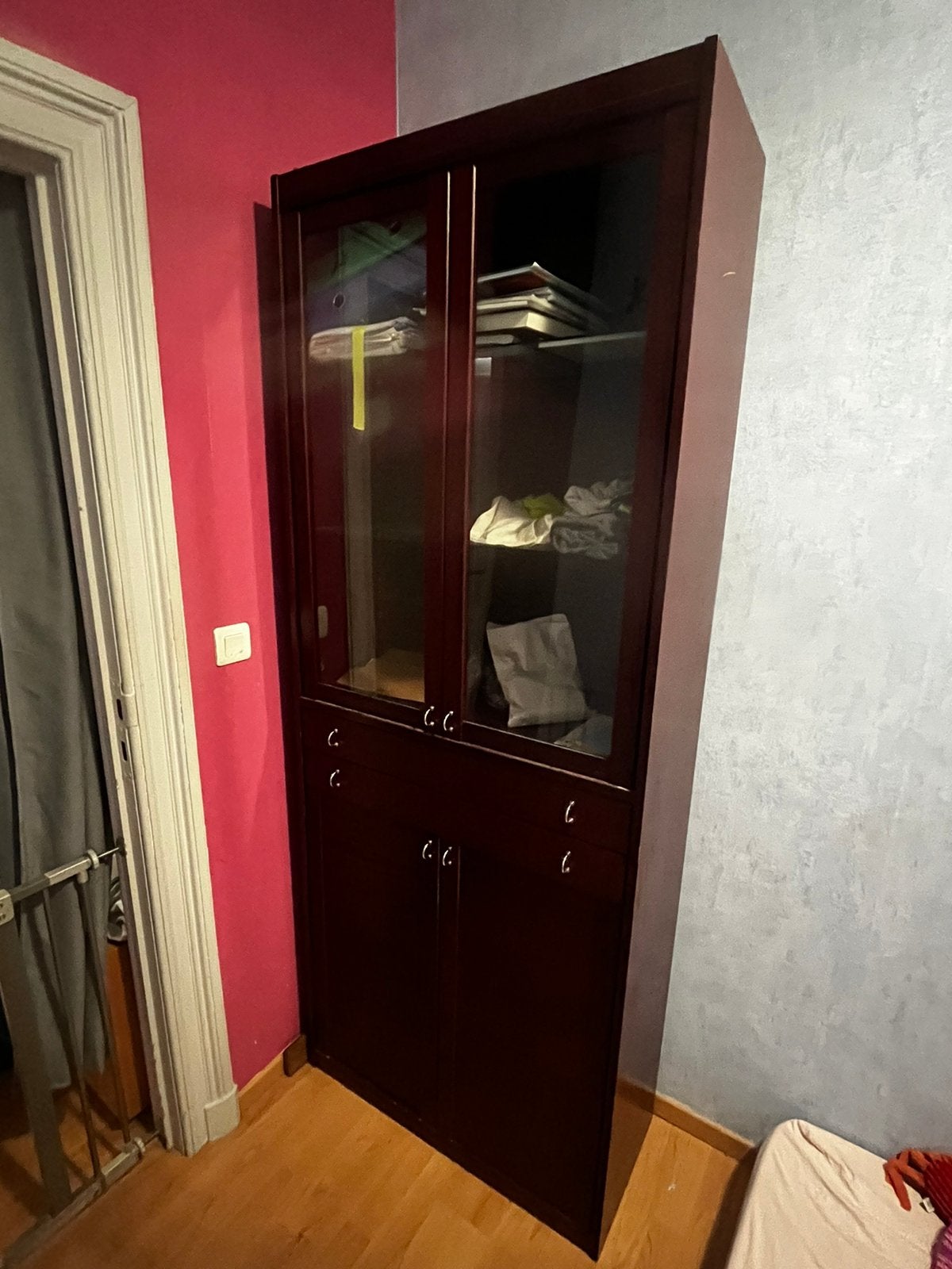Meuble vitrine, Maison & Meubles, Enlèvement, Comme neuf