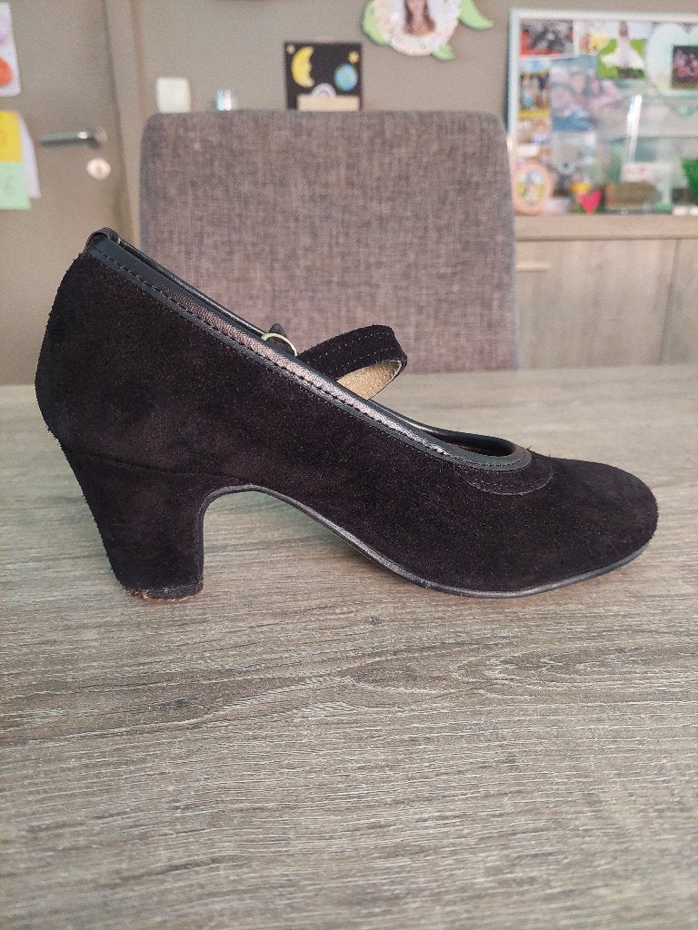 Flamenco Schoenen, ANDERE, Enlèvement, Noir, Chaussures de danse