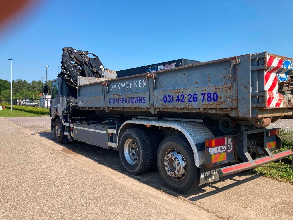 Camion avec système de conteneurs et grue HIAB, Autos, Achat, 2 places, Boîte manuelle, Autres couleurs