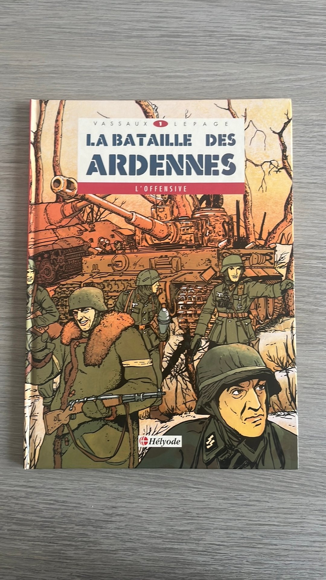 Lot 2 BD Historiques Hélyode (Willy Vassaux), Envoi
