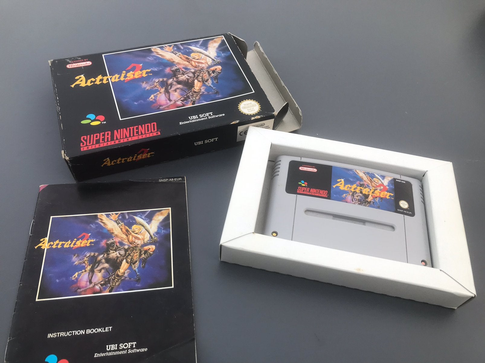 Actraiser 2 (snes), 1 speler, Ophalen of Verzenden, Gebruikt, Platform