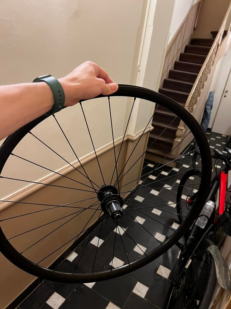 Fulcrum Rapid Red 900 achterwiel Shimano HG, Ophalen, Gebruikt