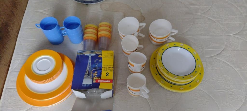 Kampeer materiaal, Ophalen