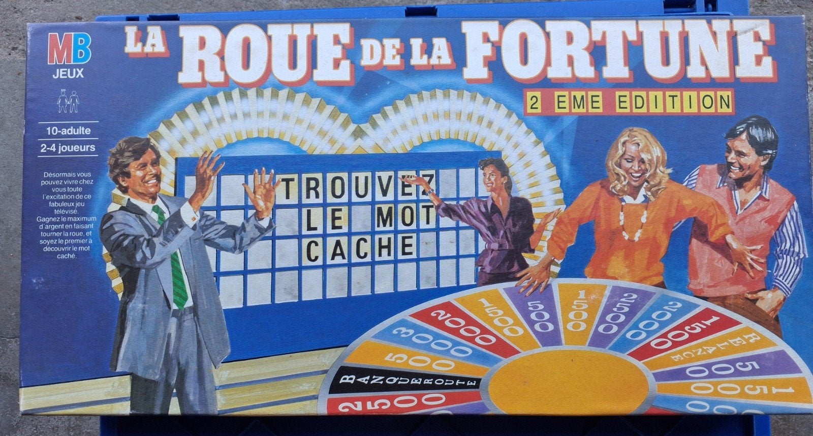 La Roue de la Fortune  2e édition, Enlèvement, Utilisé, MB