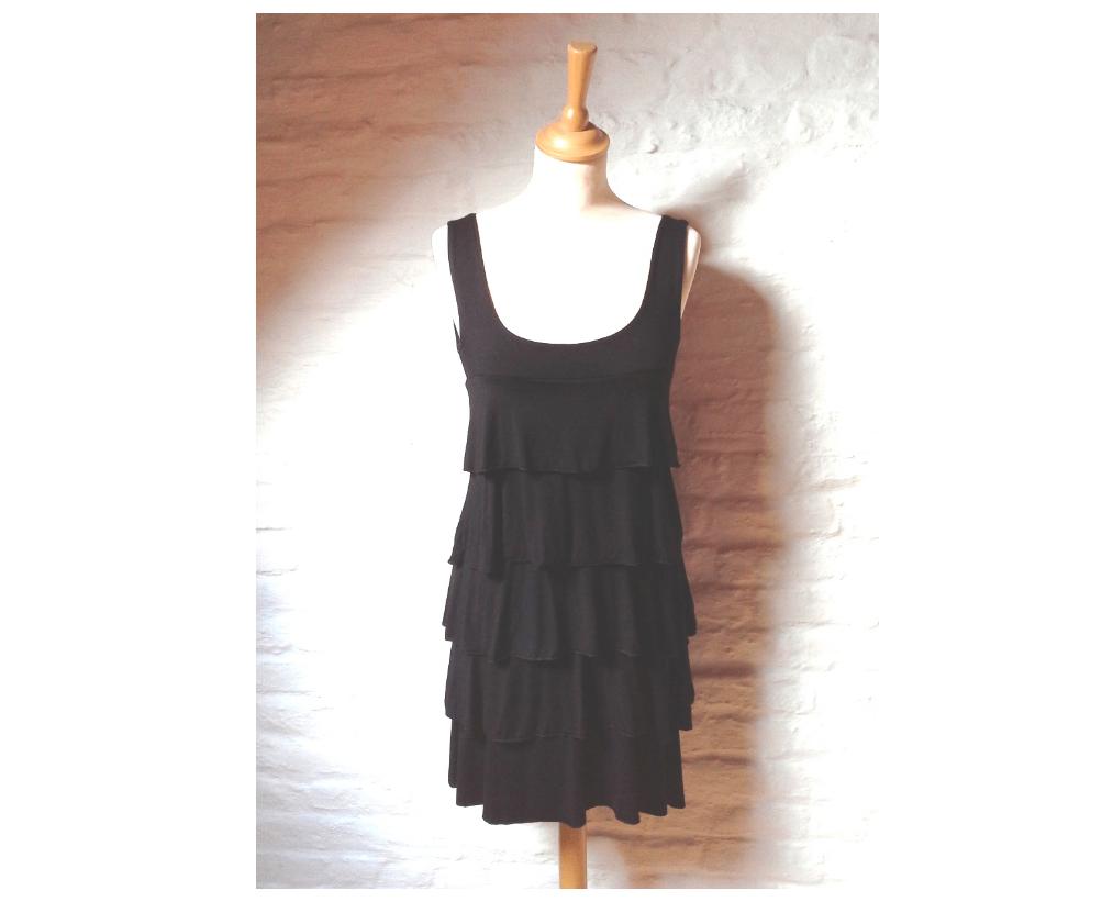 Robe noire Sinéquanone Y2k - Taille 2 - Fabriquée en France, Sinéquanone, Enlèvement, Porté, Noir