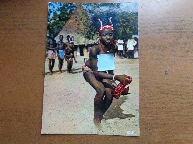 Postkaart Naakt - La danseuse au mouchoir, Enlèvement ou Envoi, Affranchie, Autres thèmes