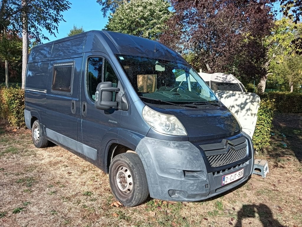 Citroën Jumper 2.2 HDi 100ch, Fourgon aménagé, 127 080 km, 4 portes, 3 places, Boîte manuelle, Bleu