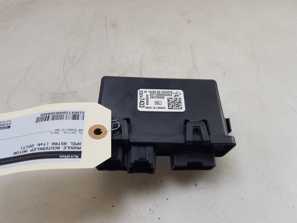 MODULE ACHTERKLEP MOTOR Opel Astra K Sports Tourer, Gebruikt, Opel, Opel Automobile GmbH, Kontakt-opel@opel.com