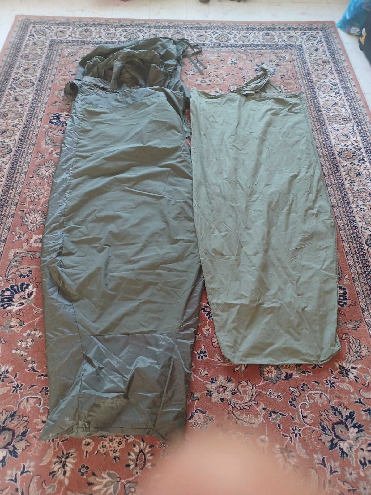 Sac de couchage ABL Army, Enlèvement