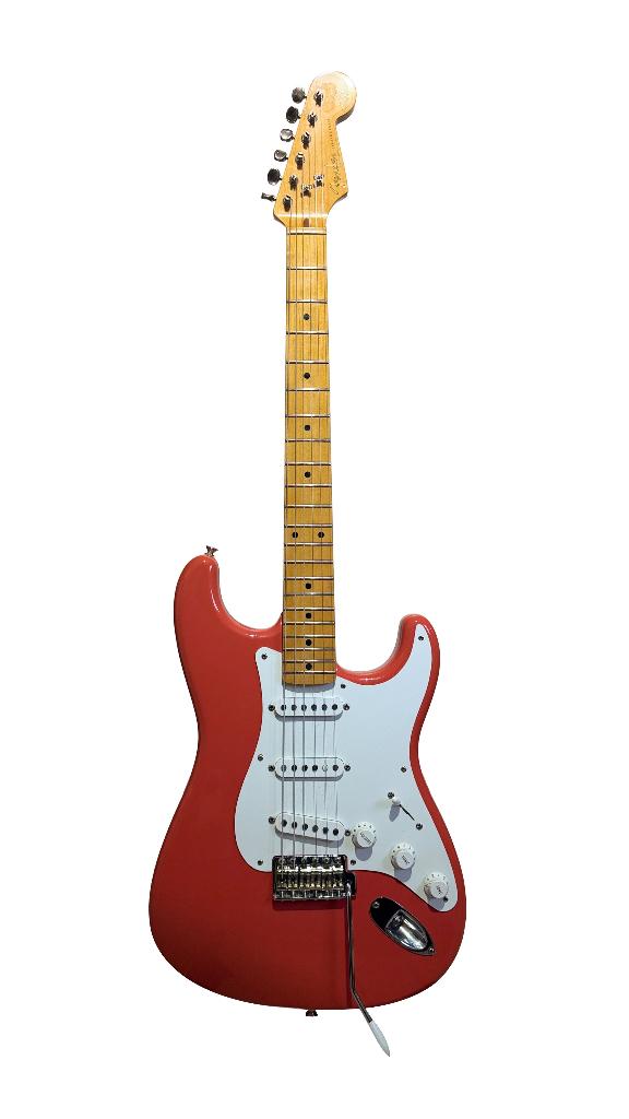 Fender Hank Marvin signature Stratocaster '97 - Made inJapan, Ophalen of Verzenden, Gebruikt, Solid body, Fender