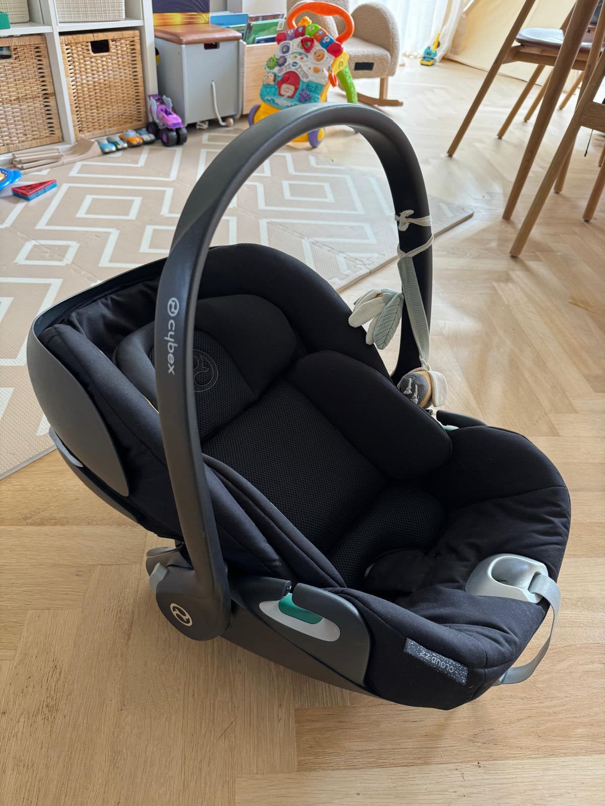 Cybex Cloud Z2 i-size black, Autres marques, 0 à 18 kg, Comme neuf, Enlèvement