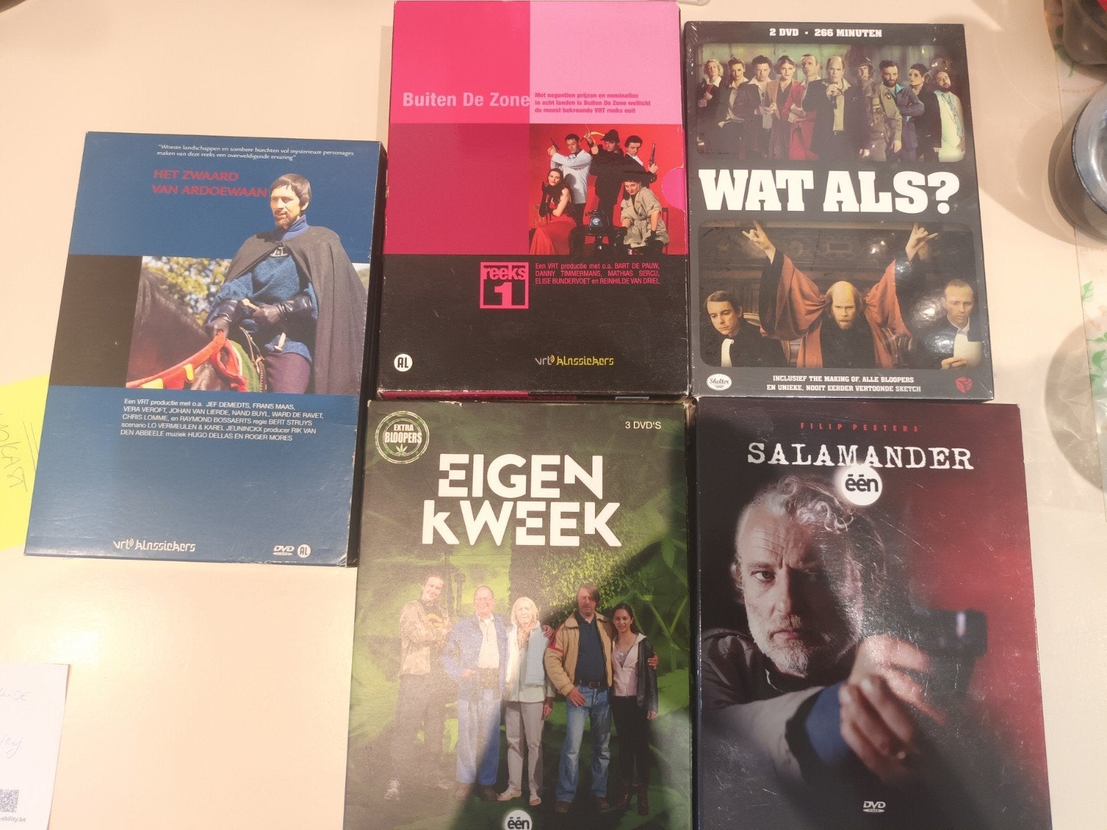 radio een tv series en vrt, Ophalen of Verzenden