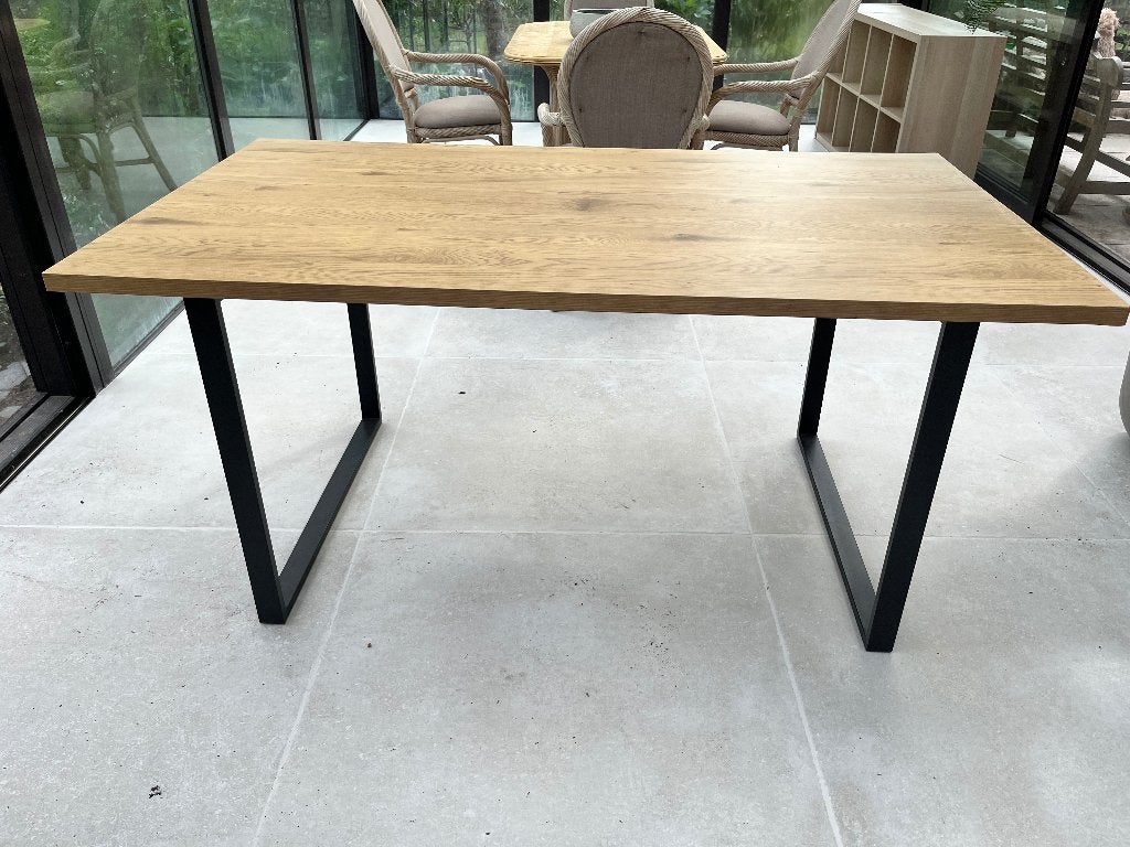 Eettafel, Ophalen, Gebruikt, 50 tot 100 cm, Vijf personen of meer