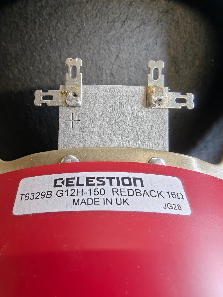 celestion Speaker  Redback 16ohm UK, Ophalen of Verzenden, Gebruikt, 100 watt of meer
