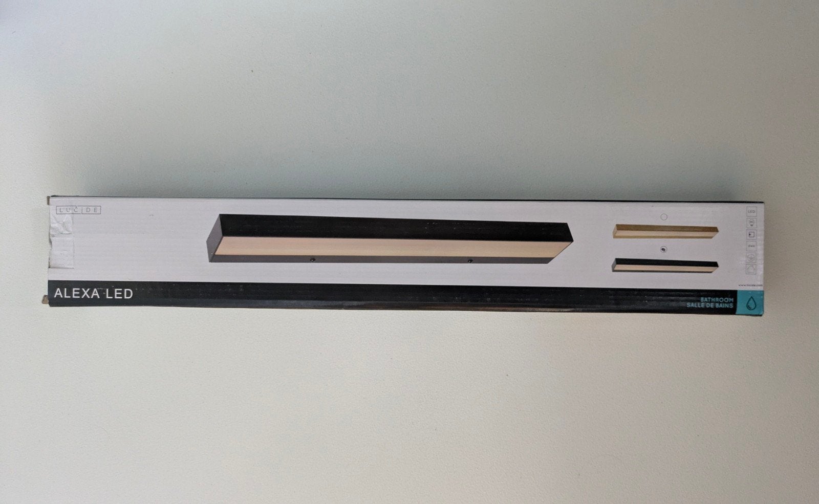 lucide lamp led, Maison & Meubles, Lampes | Suspensions, Enlèvement ou Envoi, Zwart