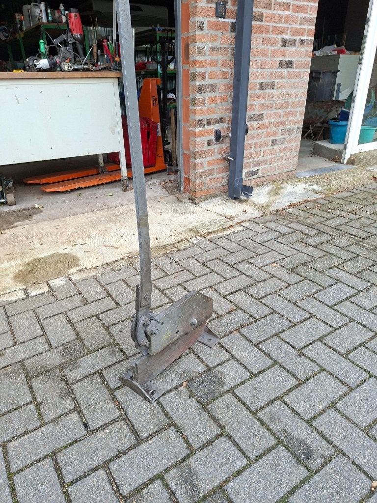 plaatschaar mubea, Ophalen