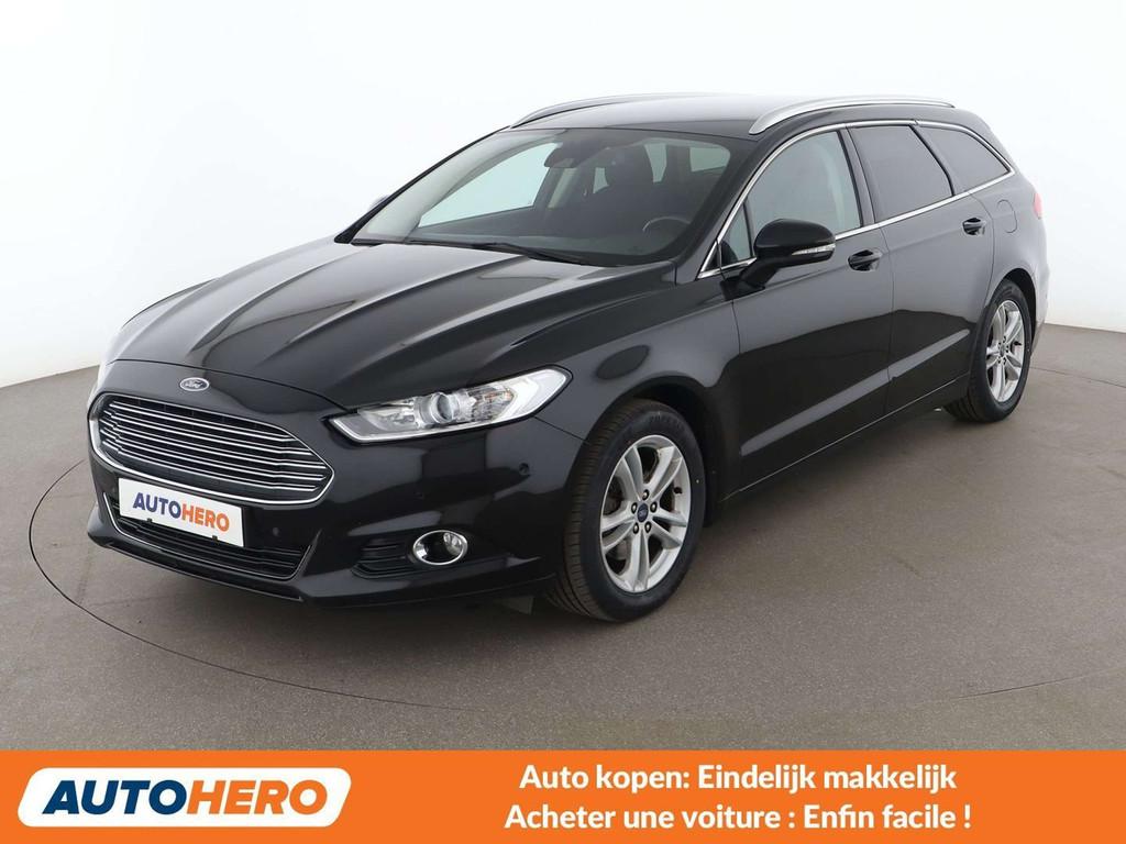 Ford Mondeo 2.0 TDCi Titanium (année de construction 2018), Autos, Cruise Control, Achat, Mondeo, Noir