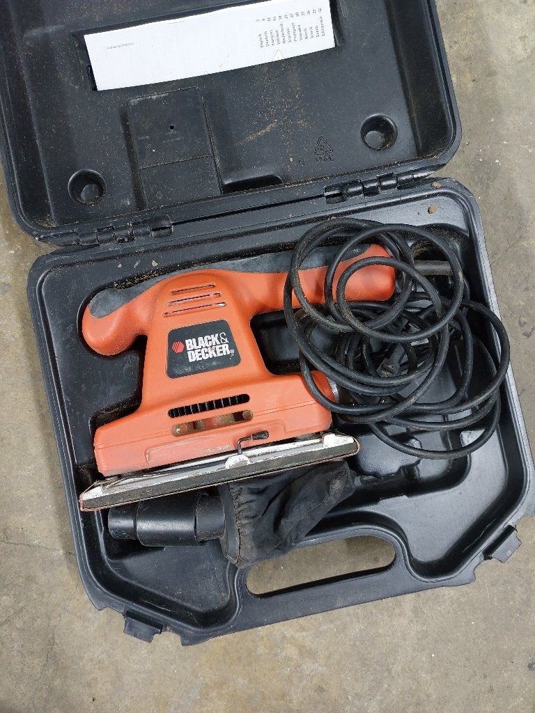 Ponceuse Black & Decker, Bricolage & Construction, Enlèvement, Utilisé