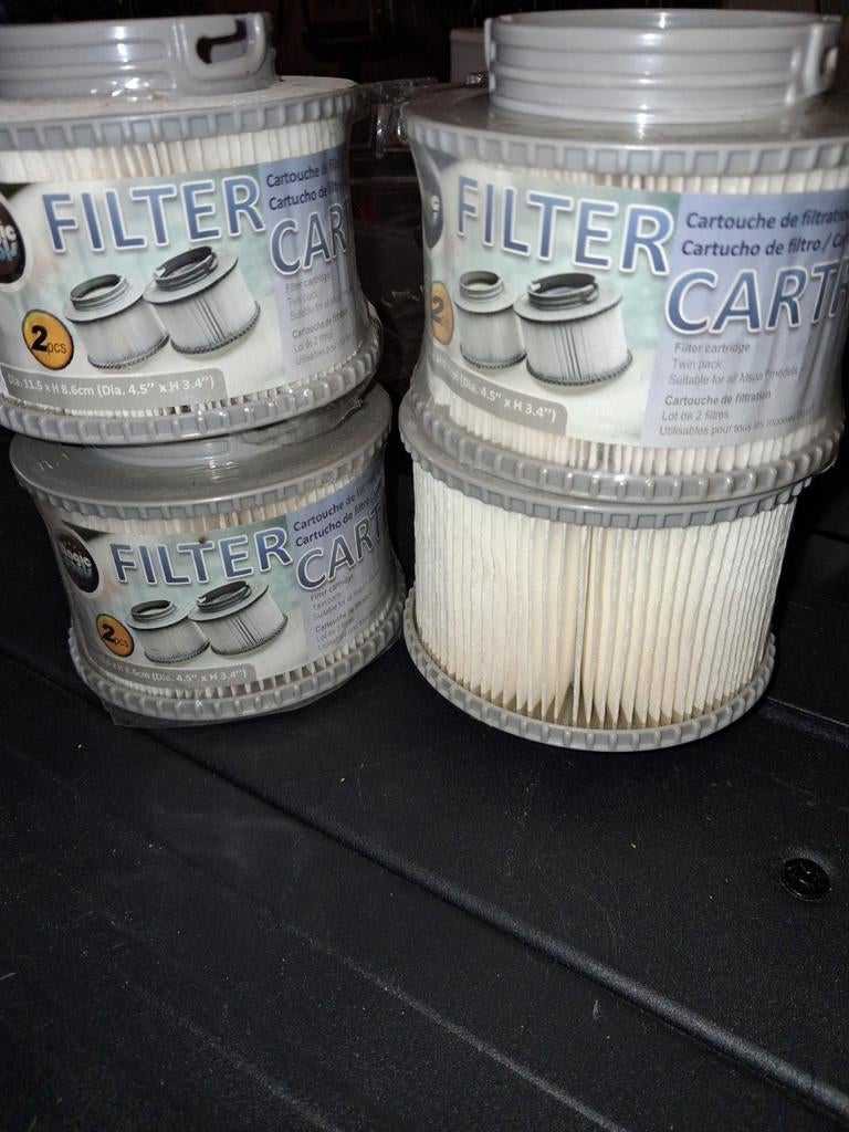 Mspa filters, Ophalen
