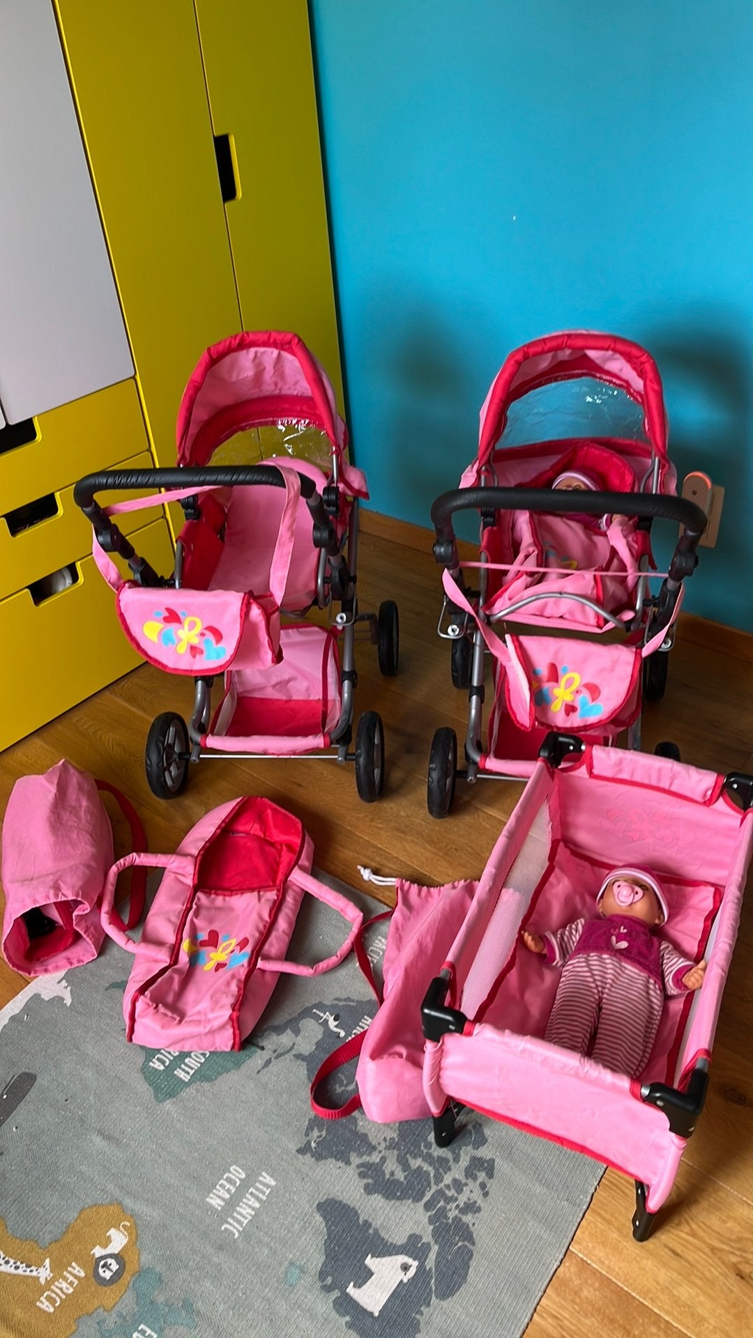 Babykoets, reisbedje en toebehoren, Ophalen, Gebruikt, Babypop
