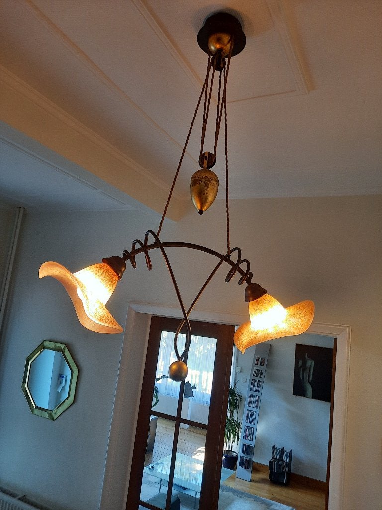 lustre, Enlèvement, Comme neuf, Verre