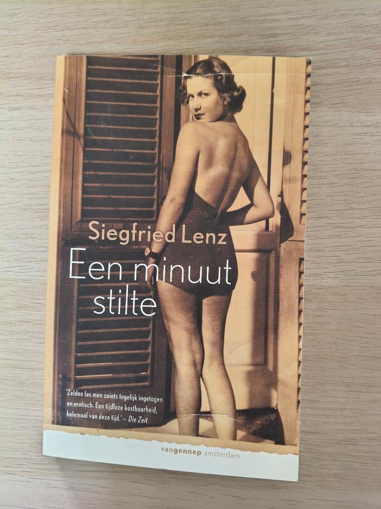 Een minuut stilte - Siegfried Lenz, Ophalen of Verzenden, Gelezen, Siegfried Lenz