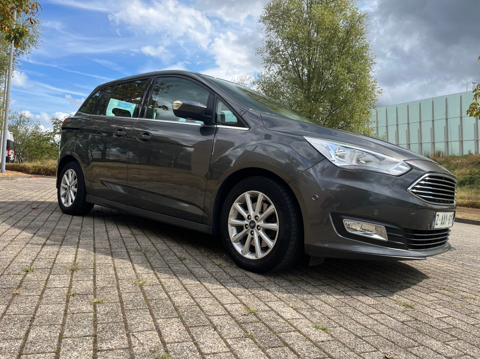 Ford C-max 1.0i 7plaats 2018/102000 km, Auto's, 7 zetels, Bedrijf, Handgeschakeld, Parkeersensor