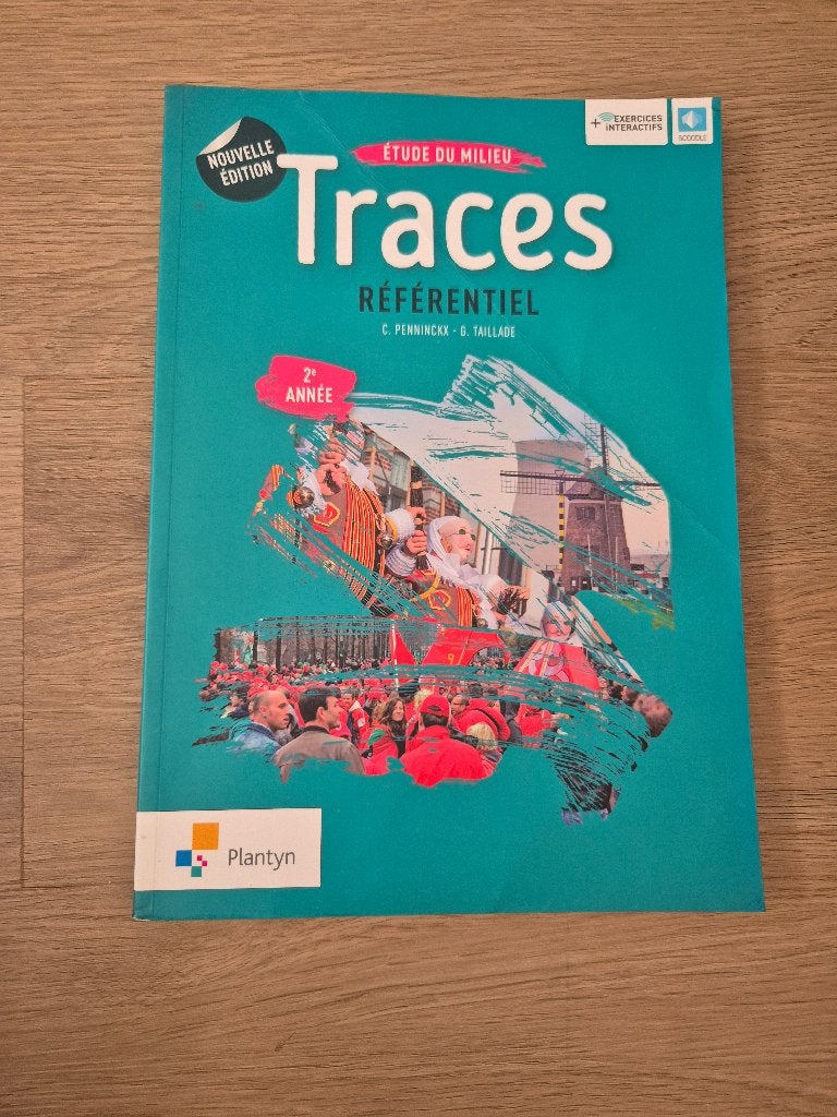 Traves référentiel 2e, Livres, Livres scolaires, Plantyn, Comme neuf, Enlèvement, Secondaire
