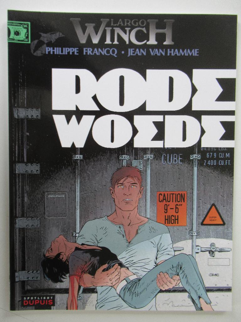 largo winch...nr.18....rode woede...........1st, Ophalen of Verzenden, Zo goed als nieuw