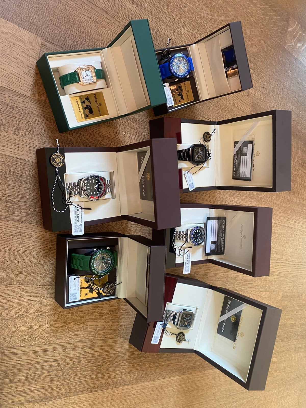 Horloges Philippe Costantin, Ophalen, Nieuw