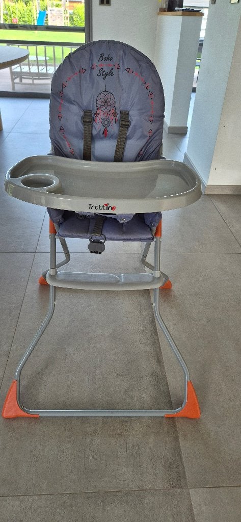 Chaise Haute, Enfants & Bébés, Enlèvement, Comme neuf, Chaise pliante, Ceinture(s)