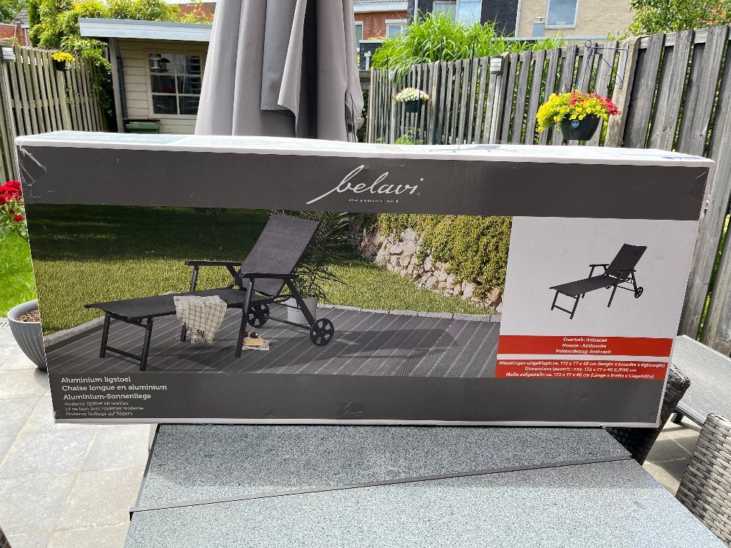 Nieuwe ligzetel, Ophalen, Nieuw, Aluminium, Verstelbaar