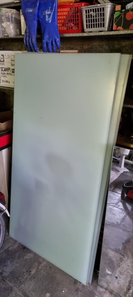 Mat glas 75x139cm, Bricolage & Construction, Vitres, Châssis & Fenêtres, Enlèvement, Verre de sécurité