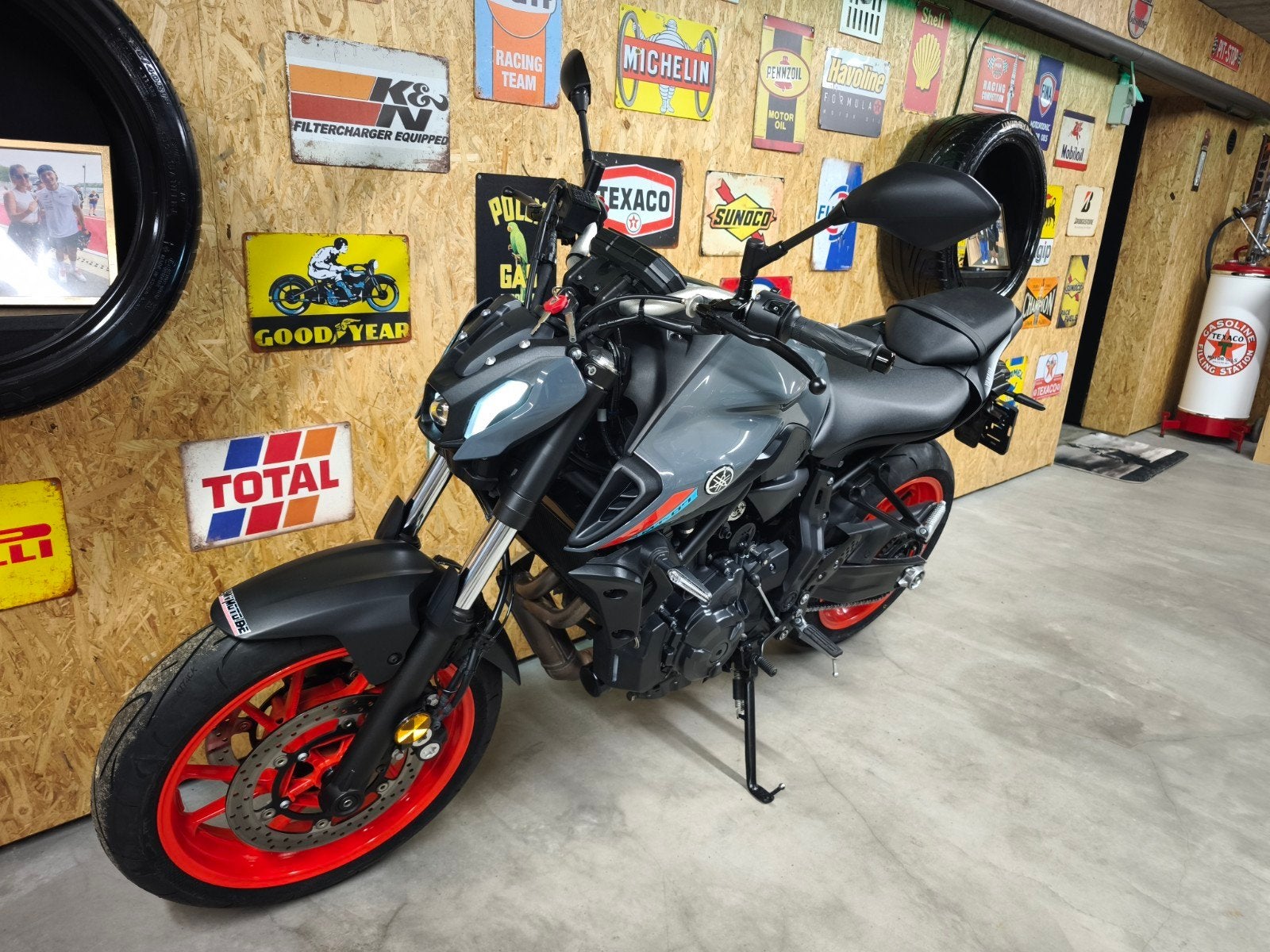 Yamaha MT07 2021 / Garantie / 1e eigenaar, Motoren, 2 cilinders, Bedrijf, Meer dan 35 kW, ABS