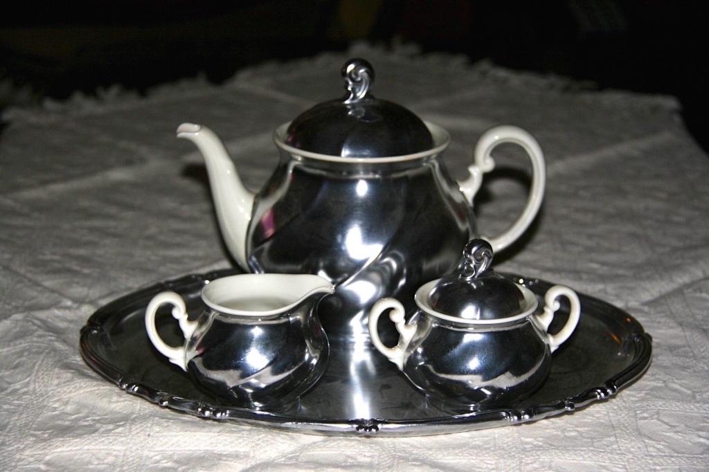 Koffie-theeset van Demeyere, Antiek en Kunst, Ophalen of Verzenden