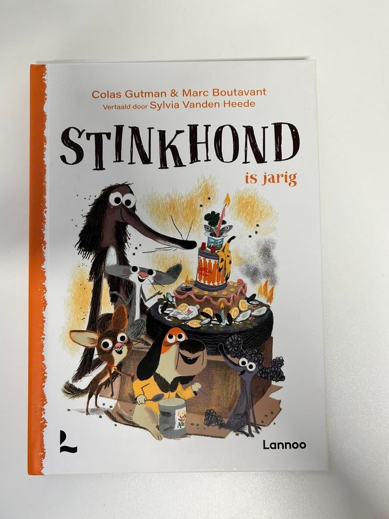 Stinkhond is jarig, Boeken, Ophalen, Zo goed als nieuw
