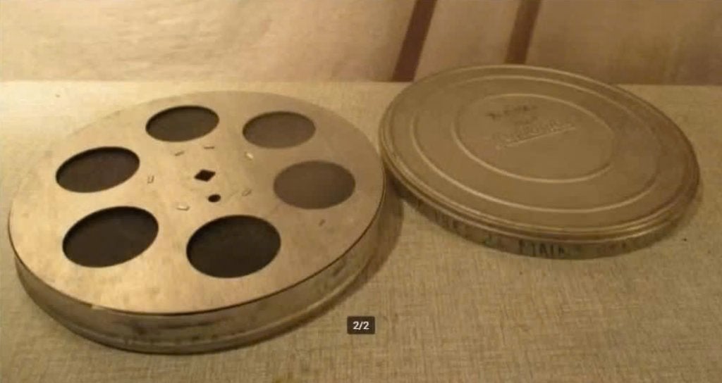 Oude 16mm filmrol van de jaren 60 - oeuvres de mains, Ophalen of Verzenden, 16mm film
